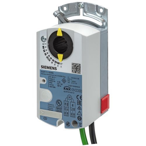 Attuatore per serrande meccanico - GLB111.1E/KN - Siemens Building Technology HVAC Products - rotativo / IP54 / regolabile