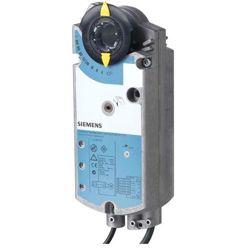 Attuatore per serrande manuale - GGA126.1E/10 - Siemens Building Technology HVAC Products - rotativo / IP54 / DC