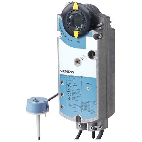 Attuatore per serrande manuale - GGA326.1E/T12 - Siemens Building Technology HVAC Products - rotativo / IP54 / con molla di ritorno