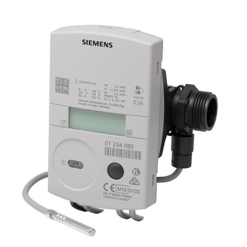 Contatore di energia termica digitale - WSM506-0E - Siemens Building Technology HVAC Products - ad ultrasuoni