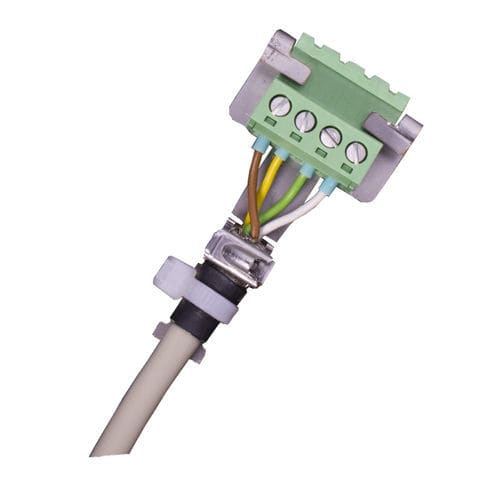 Connettore di alimentazione elettrica - Phytron GmbH - rettangolare / a presa / blindato