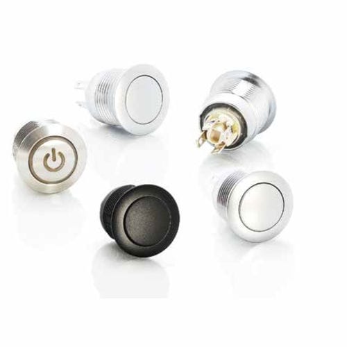 Pulsante tattile - WSA57M series - LUMEX - impermeabile all'acqua / IP67 / in metallo