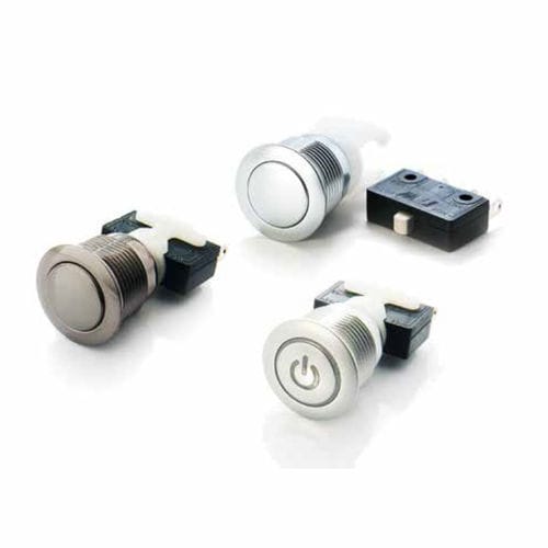 Pulsante tattile - WH57M series - LUMEX - impermeabile all'acqua / IP67 / in metallo