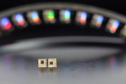 LED RVB - SMD-LX0707RGB-TR - LUMEX - rettangolare / SMD / SMT