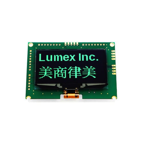 Modulo di visualizzazione OLED - LOD-H12864GP series - LUMEX - grafico / 128 x 64 / per informazioni