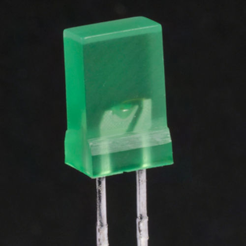 LED verde - LUMEX - rettangolare / ad inserimento / a bassa emissione