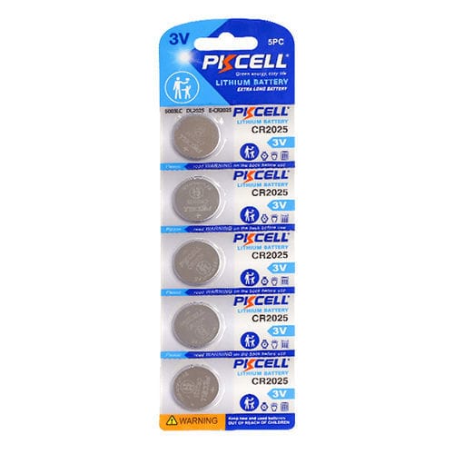 Batteria litio-biossido di manganese - 2025 - Shenzhen PKCELL Battery Co. Ltd - arrotondata / CR / 3 V