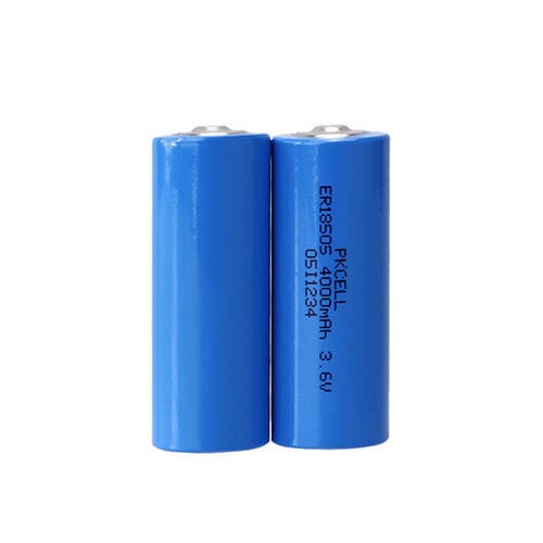 Batteria litio-cloruro di tionile - ER18505 - Shenzhen PKCELL Battery Co. Ltd - cilindrica / 3 V / industriale