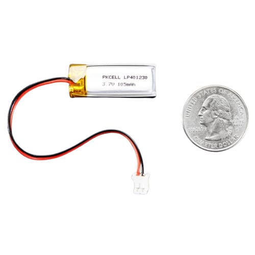 Pila ricaricabile litio-polimero - LP401230 - Shenzhen PKCELL Battery Co. Ltd - rettangolare / 3 V / per applicazioni mediche
