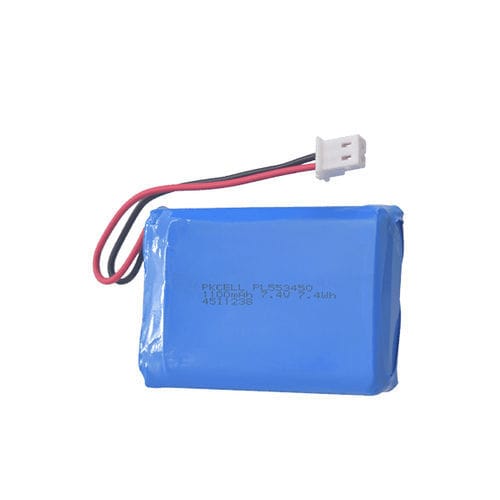 Pila ricaricabile litio-polimero - PL553450 - Shenzhen PKCELL Battery Co. Ltd - rettangolare / CE / UN 38.3