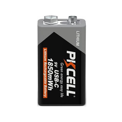 Pila ricaricabile litio - Shenzhen PKCELL Battery Co. Ltd - prismatica / 9 V / professionale