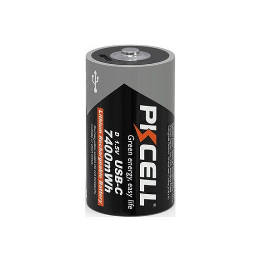 Pila ricaricabile litio - Shenzhen PKCELL Battery Co. Ltd - tipo D / 1,5 V / professionale