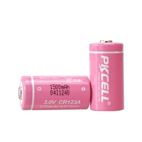 Batteria litio-biossido di manganese - 123A - Shenzhen PKCELL Battery Co. Ltd - cilindrica / CR / 3 V