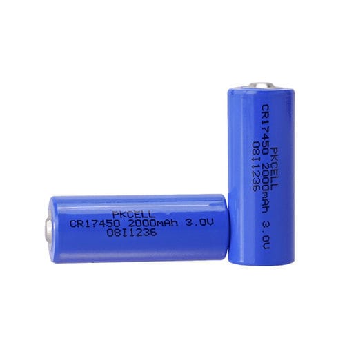 Batteria litio-biossido di manganese - CR17450 - Shenzhen PKCELL Battery Co. Ltd - cilindrica / CR / 3 V