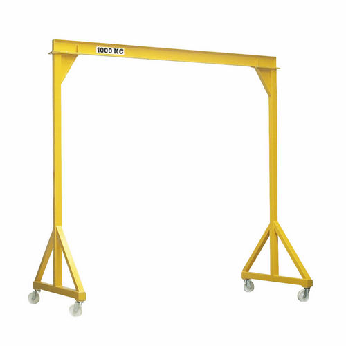 Gru a cavalletto con rotelle - PORT - COMEGE - per officina