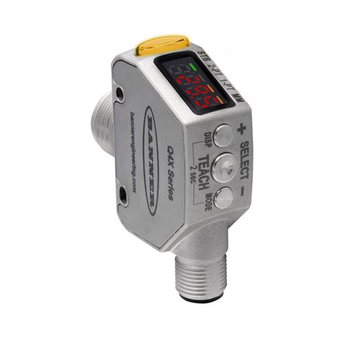 Sensore di distanza laser - Q4X SERIES - BANNER ENGINEERING CORP. - analogico / digitale / IP67