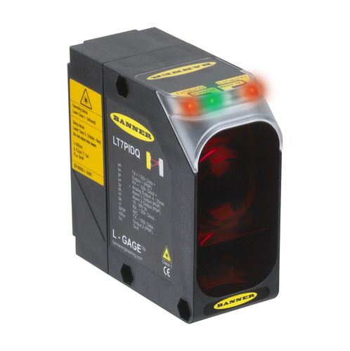 Sensore di distanza laser di misura del tempo di volo - LT7 SERIES - BANNER ENGINEERING CORP. - analogico / digitale / IP67