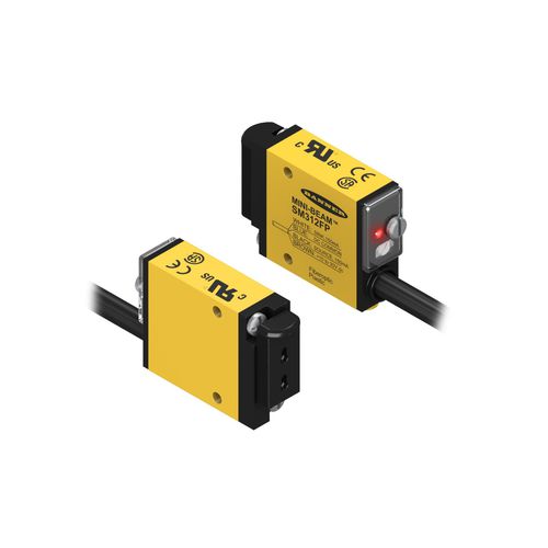 Sensore fotoelettrico rettangolare - MINI-BEAM SERIES FIBER OPTIC AMPLIFIER - BANNER ENGINEERING CORP. - infrarosso / in fibra ottica / digitale