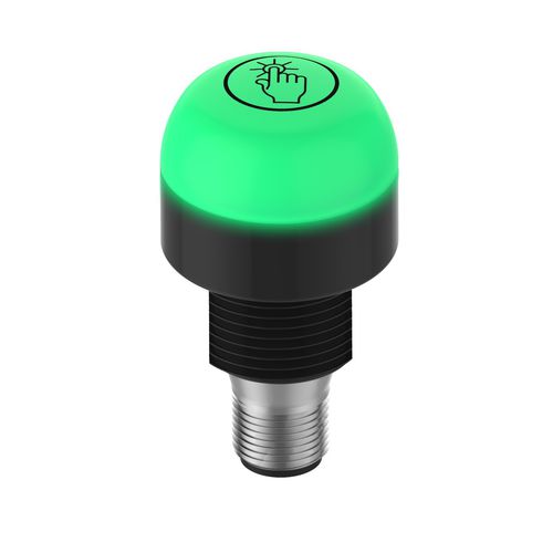Pulsante capacitivo - K30 Core Touch Series - BANNER ENGINEERING CORP. - rinforzato / IP69K / luminoso a LED