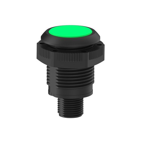 Indicatore luminoso filettato - S22 PRO SERIES - BANNER ENGINEERING CORP. - per montaggio a filo / IP67 / IP66