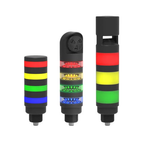 Colonna luminosa LED - TL50 CORE series - BANNER ENGINEERING CORP. - permanente / lampeggiante / a 3 colori