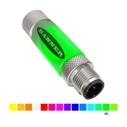 Indicatore di stato - S15L Pro Series  - BANNER ENGINEERING CORP. - luminoso / in linea / programmabile