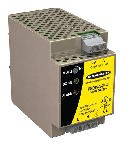 Alimentatore elettrico su guida DIN - BANNER ENGINEERING CORP. - AC/DC