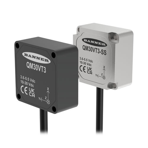 Sensore di vibrazione 3 assi - QM30VT - BANNER ENGINEERING CORP. - per motore / per compressore / per manutenzione preventiva