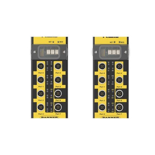Modulo I/O digitale - RSio series - BANNER ENGINEERING CORP. - EtherNet/IP / a 6 I/O / a 2 O