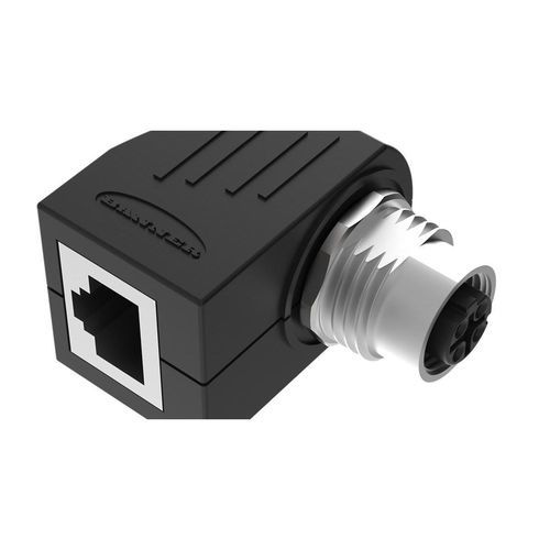 Adattatore RJ45 - BANNER ENGINEERING CORP. - M12 RJ45 / di interfaccia / per armadio elettrico