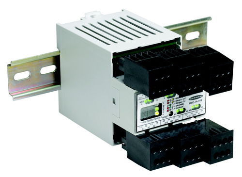 Relè di sicurezza per barriera fotoelettrica -  MMD-TA series - BANNER ENGINEERING CORP. - 2NA / su guida DIN / 24 VDC
