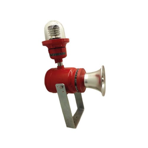 Segnalatore acustico con luce a LED - APD/LED 4W - KROMA MEC SRL - con luci lampeggianti / con luce rotante / a tromba