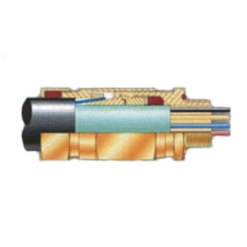 Pressacavo in acciaio inossidabile - PAP CR series - KROMA MEC SRL - in ottone / IP68 / IP66