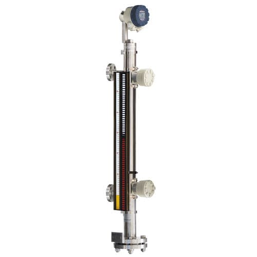 Livello visivo a by-pass - NIVOFLIP  - NIVELCO Process Control Co. - per olio / d'acqua / per l'industria chimica
