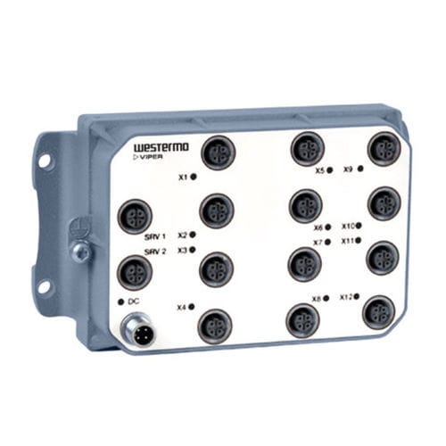 Switch Ethernet non gestibile - Viper-012 - Westermo - 12 porte / compatto / EN50155
