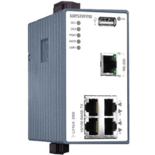 Switch Ethernet gestibile - L205-S1 - Westermo - 8 porte / di livello 3 / su guida DIN