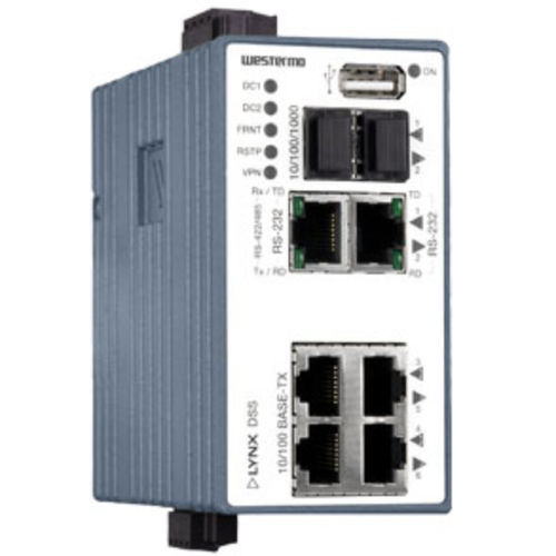 Switch Ethernet gestibile - L208-F2G-S2 - Westermo - 6 porte / di livello 3 / su guida DIN