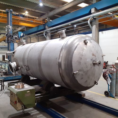 Recipiente verticale - BAGLIONI - di stoccaggio / in metallo / a pressione