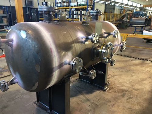 Recipiente di stoccaggio - BAGLIONI - in metallo / a pressione / industriale