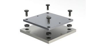 Elemento di serraggio meccanico - 492 series - Jergens, Inc. - per lavorazione / orizzontale / verticale