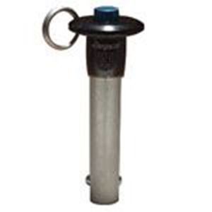 Spina a sgancio rapido con pulsante - 800 series - Jergens, Inc. - con anello di sollevamento / con impugnatura a R