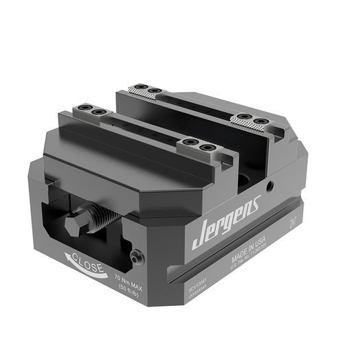 Morsa autocentrante - 5CV1304 series - Jergens, Inc. - per macchina utensile a 5 assi / a basso profilo / 5 assi