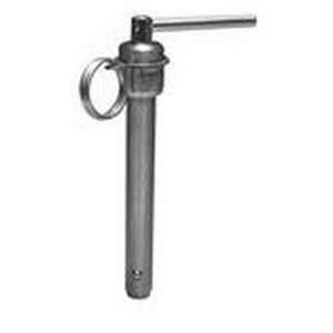 Spina a sgancio rapido con anello di sollevamento - 8546 series - Jergens, Inc. - con impugnatura ad L / doppia azione