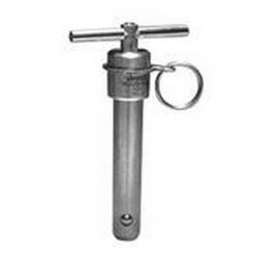 Spina a sgancio rapido con anello di sollevamento - 803 series - Jergens, Inc. - con impugnatura a T / doppia azione