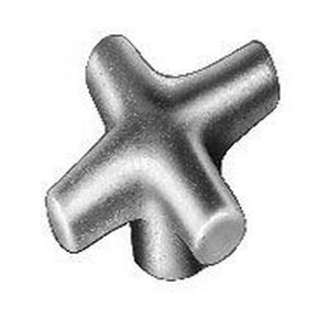 Manopola filettata - 163 series - Jergens, Inc. - a stella / in acciaio / in ghisa