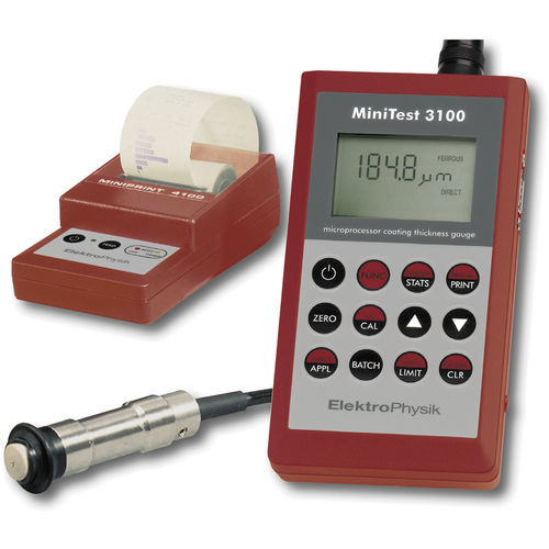 Misuratore di spessore di rivestimento - MiniTest 3100 - ElektroPhysik Dr. Steingroever GmbH & Co. KG - portatile / portatile / a corrente di Foucault