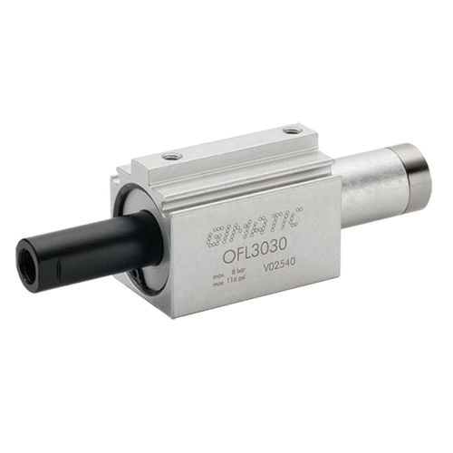 Cilindro pneumatico - OFL series - GIMATIC - con asta attraversante / a doppio effetto / a corsa breve