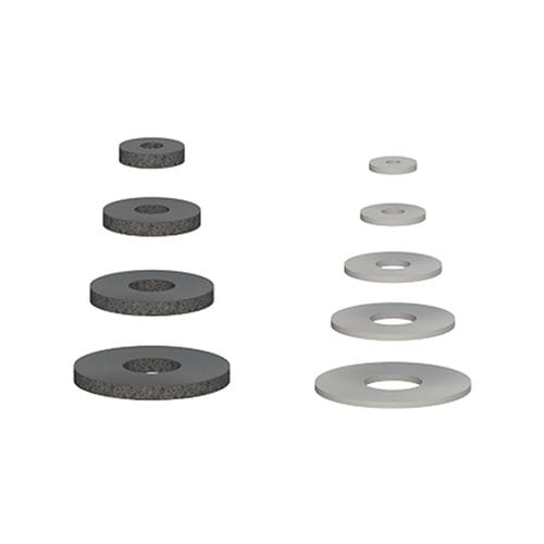 Rondella arrotondata - VG.FOAM series - GIMATIC - in silicone / in EPDM