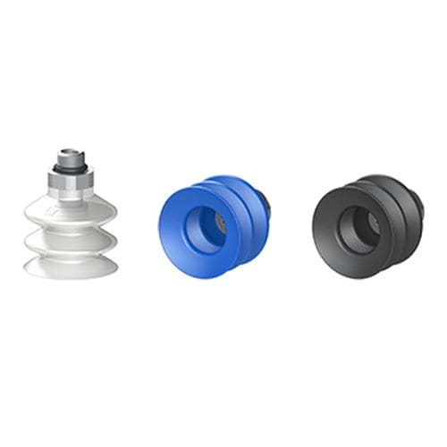 Ventosa a soffietto - VG.LB series - GIMATIC - piatta / in plastica / in silicone