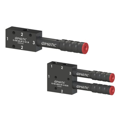 Pompa a vuoto bistadio - EJ-BA series - GIMATIC - compatta / a basso consumo energetico